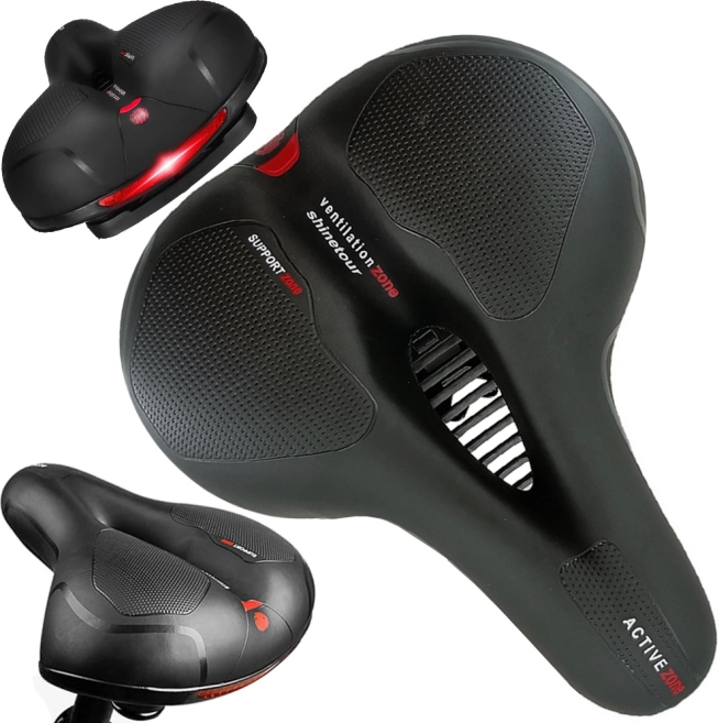Fietszadel voor comfortabel rijden