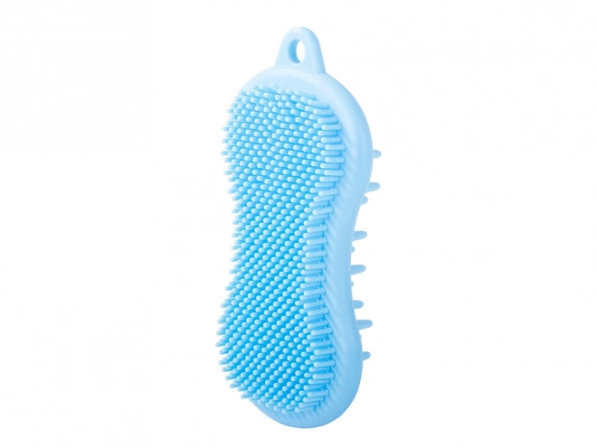 Siliconen massageborstel voor lichaam en hoofd