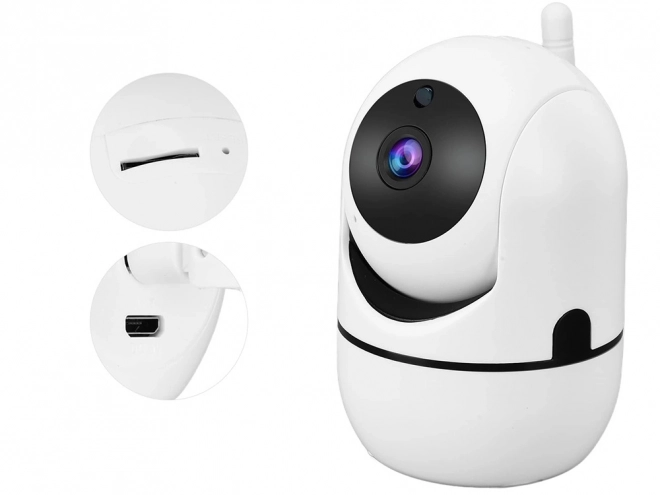 IP camera voor binnengebruik met Wi-Fi en draaibare kop