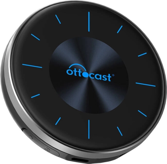 Ottocast OtooAiBox P3-adapter met Android 12, HDMI en 4G LTE voor Android Auto en CarPlay (zwart)