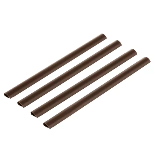Hekband 19cmx35m 450g/m2 bruin 23702