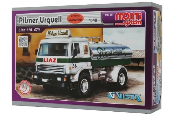 Bouwdoos Monti Systeem MS 36 Pilsner Urguell Liaz 1:48 in doos 22x15x6cm