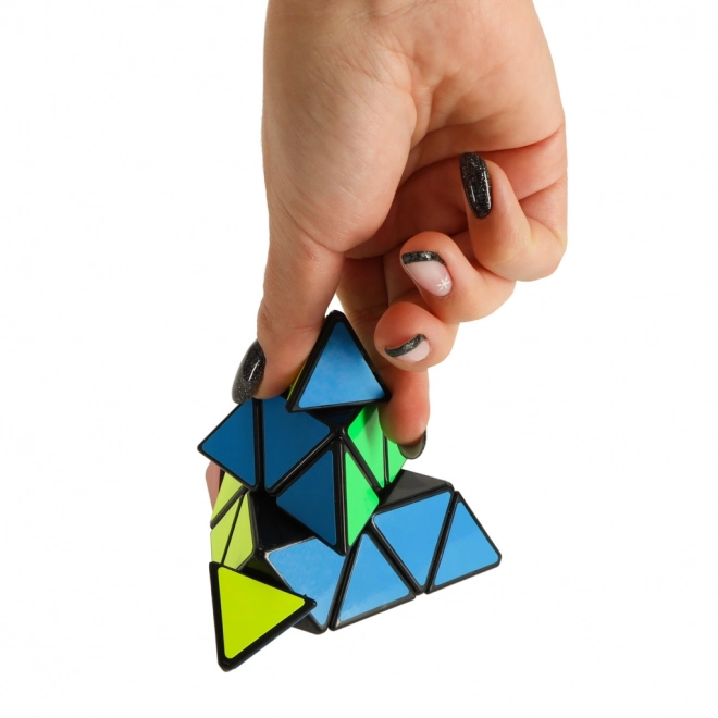 Puzzelspel PYRAMINX puzzelkubus 9,7 cm
