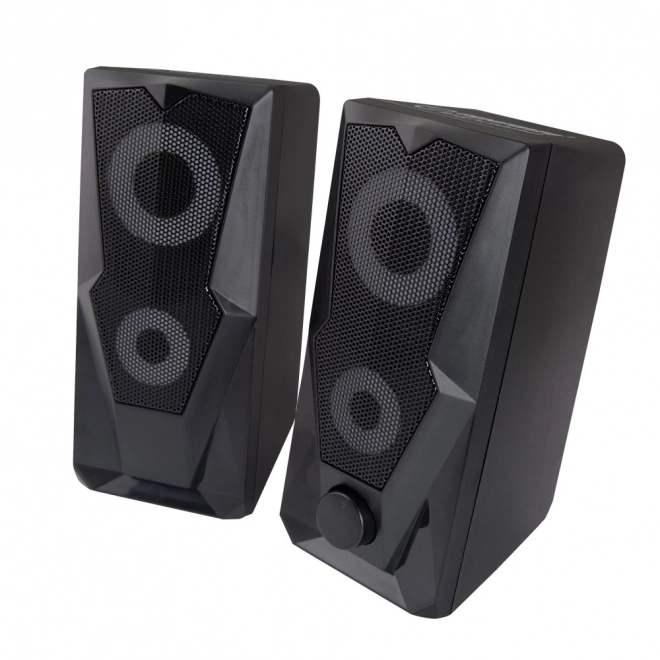 USB stereo luidsprekers Led Rainbow Baila