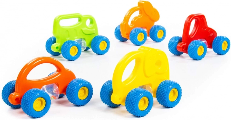 Stille rubberen wieltjes met gripprofiel