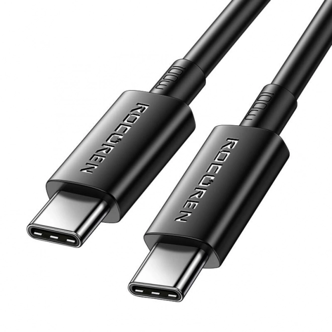 Snellaadkabel USB-C naar USB-C 100W, 1 m zwart
