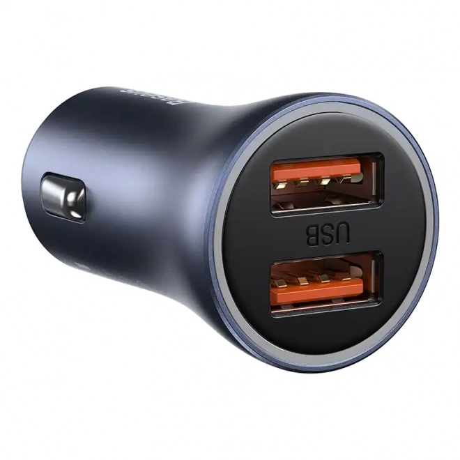 Baseus autolader 40W met twee USB-poorten