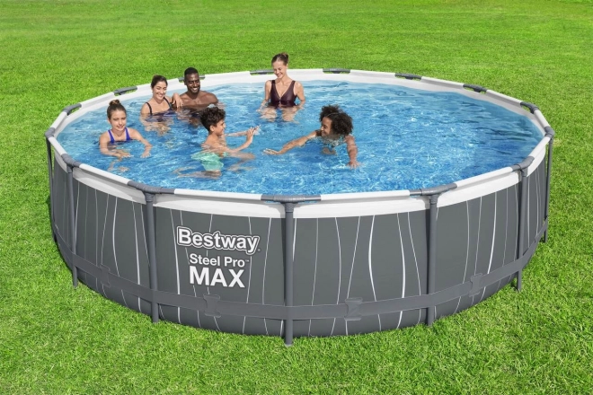 Ronde zwembad Steel Pro MAX 457 x 107 cm Bestway
