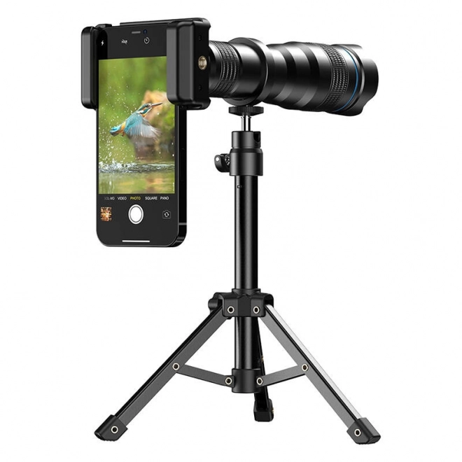 Camera-objectief APEXEL 36X APL-36XJJ020 met statief (zwart)