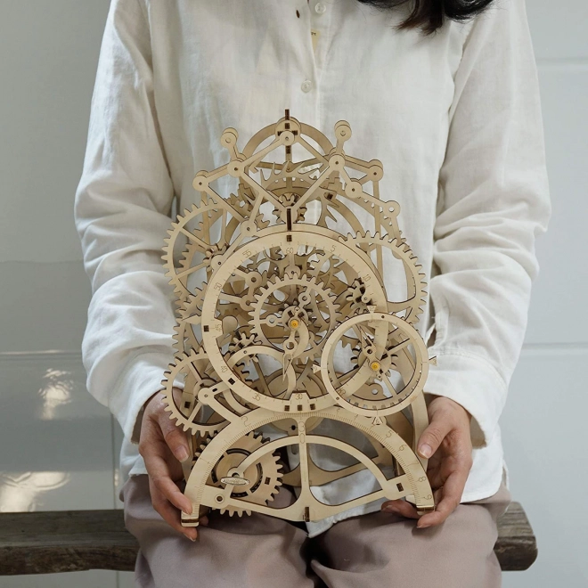 Slingerklok - 3D houten bouwpakket