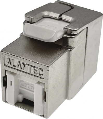Gereedschapsloze STP Keystone RJ45 Cat6A PoE+