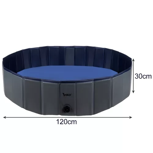Zwembad/hok voor honden opvouwbaar 120x30 Purlov 23831
