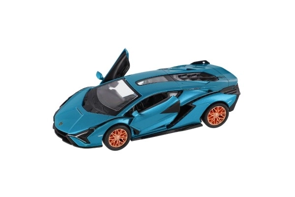 Modelautootje Lamborghini Sián FKP 37 terugtrekmechanisme