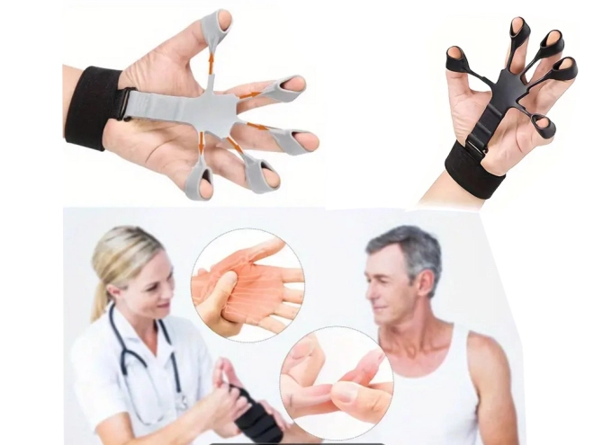 Vingertrainer voor versterking en therapie van handen