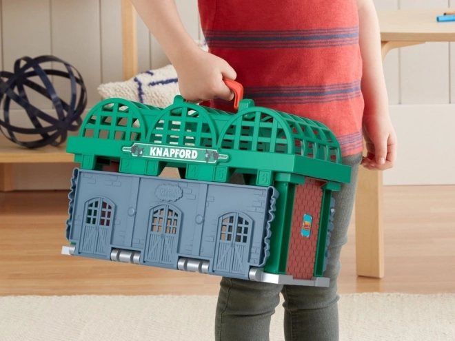 Fisher-Price Treintje Thomas en Vrienden Station Grodkov trein
