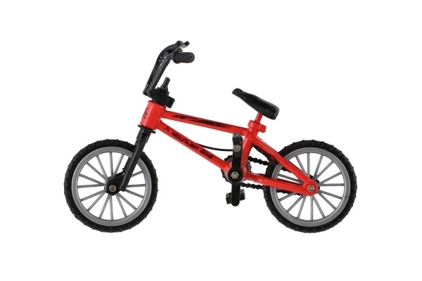 Fiets vinger 11x7cm metaal/plastic