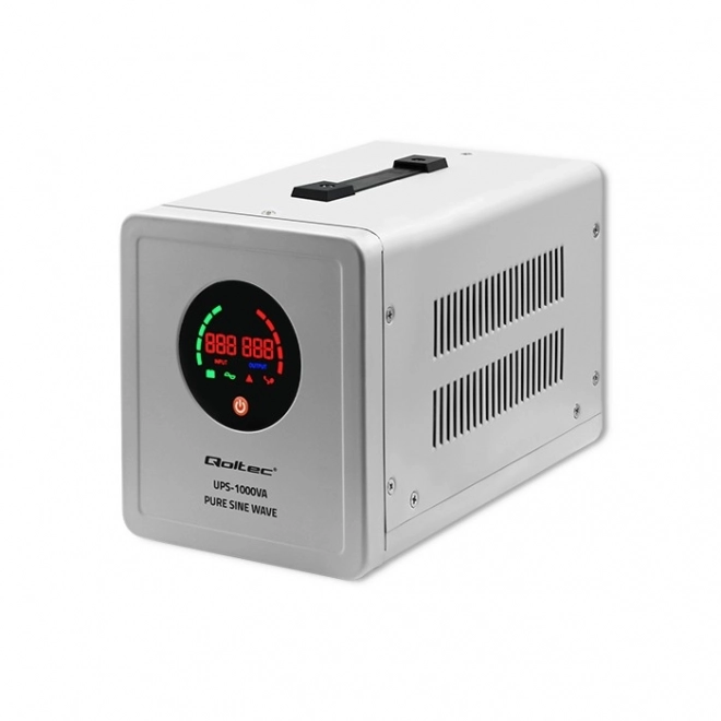 Noodstroomvoorziening Qoltec Pure Sine Wave UPS 1000VA