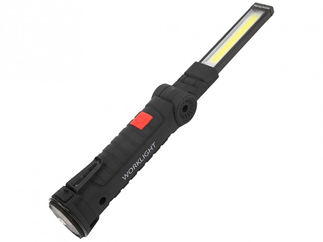 Magnetische werkplaatslamp Magnese met USB opvouwbare handgreep 5v1