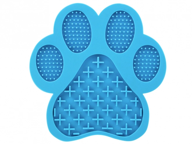 Antistress likmat voor honden in de vorm van een poot