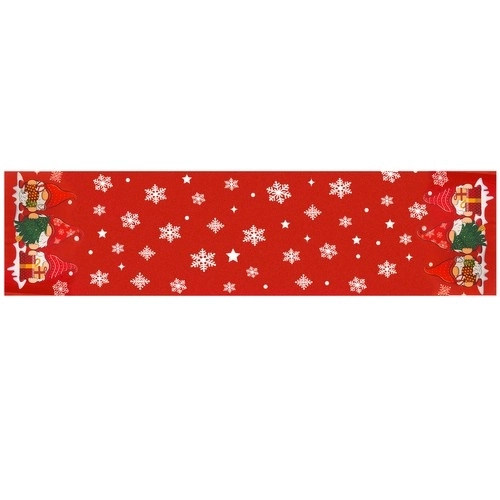 Kersttafelkleed 220x40cm Ruhhy 22483