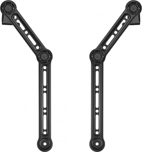 Montage boven en onder het scherm