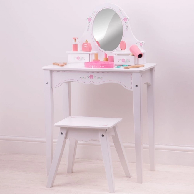 Bigjigs Toys houten cosmeticaset in koffer (11-delig)