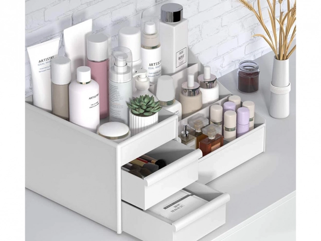 Organizer voor cosmetica en sieraden met lades