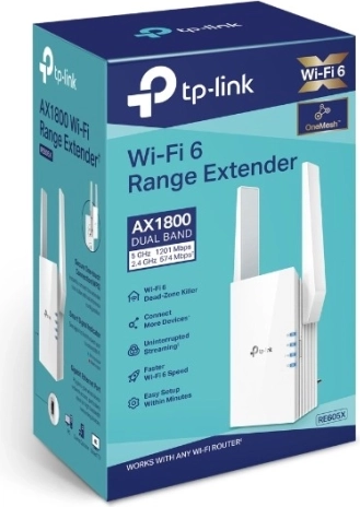 Snel en stabiel Wi‑Fi 6 (AX1800)