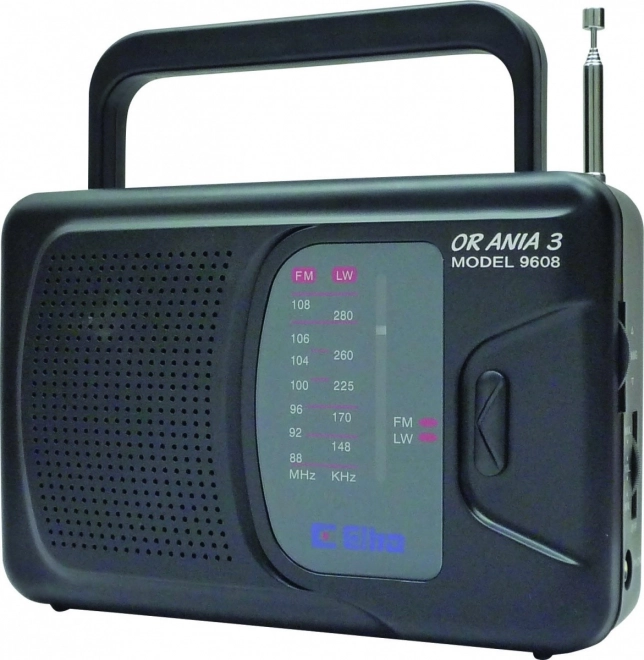 Draagbare radio Eltra ANIA zwart