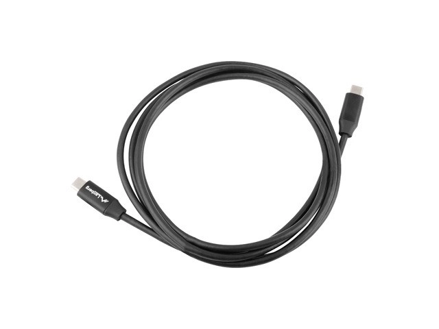 USB-C 2.0-kabel, 1.8m, zwart
