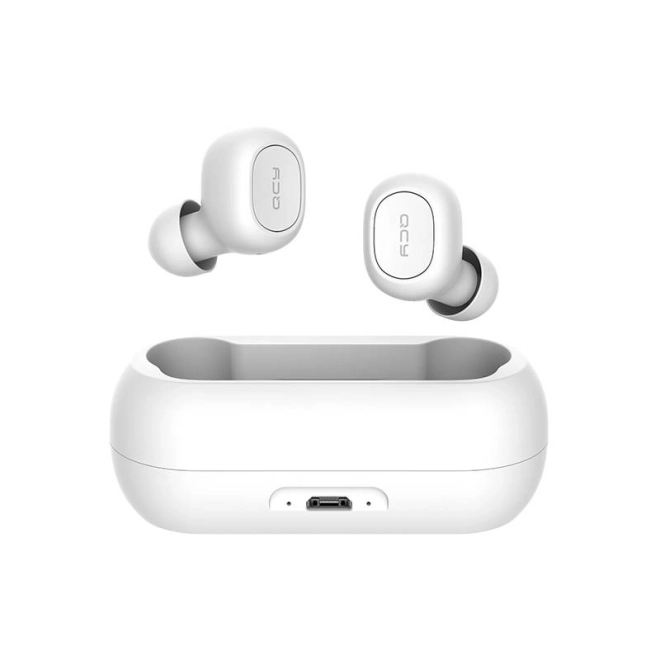 Draadloze Oortelefoons TWS QCY T1C Bluetooth V5.0 (wit)