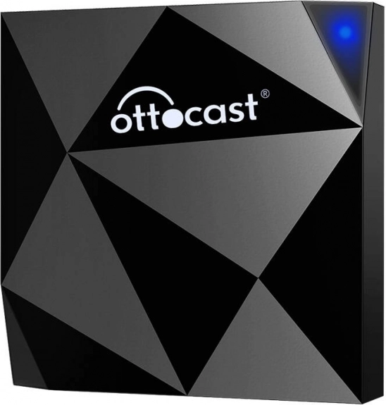 Draadloze Ottocast-adapter voor CarPlay, zwart