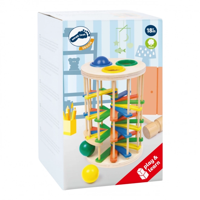 Small Foot Stamp-toren met grote ballen