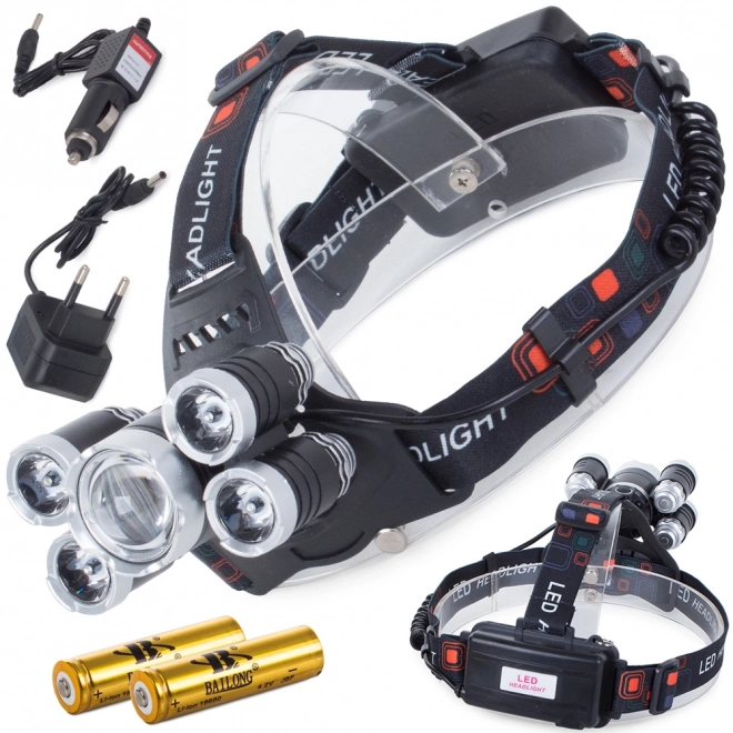 Professionele hoofdlamp met led-diodes