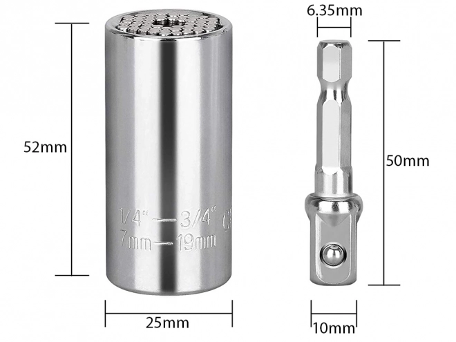 Universele verstelbare sleutel 7-19 mm