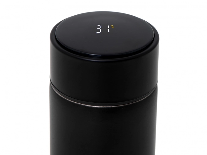 Thermosbeker met LED-scherm 500 ml zwart