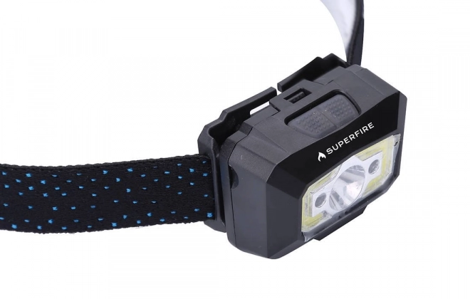 Hoofdlamp met contactloze schakelaar Superfire X30, 340lm, USB