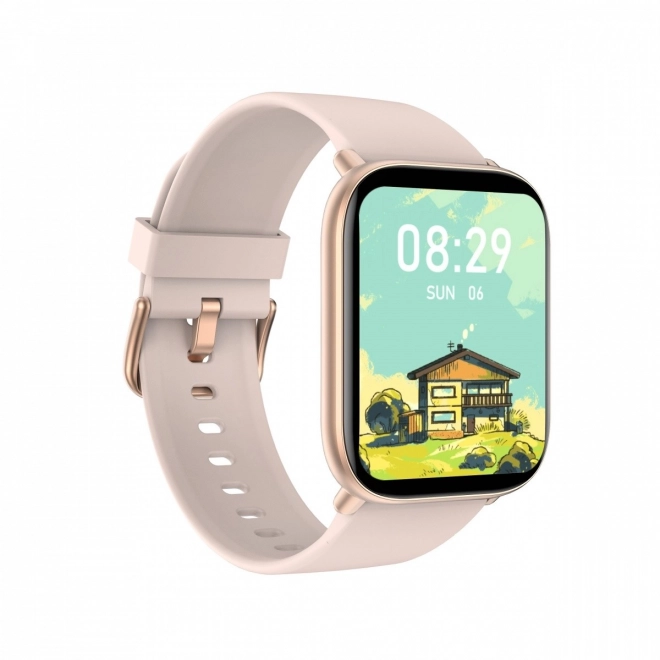 ORO Fit Pro GT Smartwatch Roze