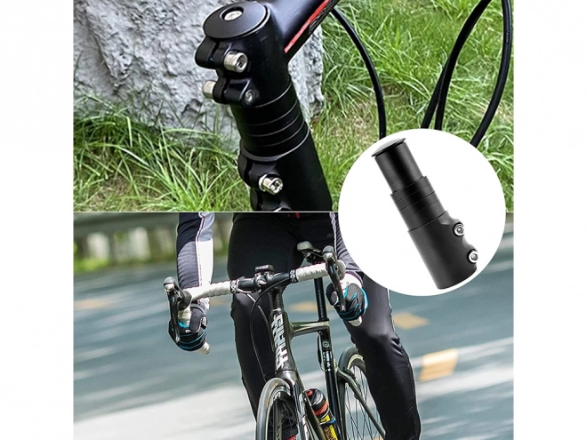 Verstelbare stuurpenadapter voor de fiets