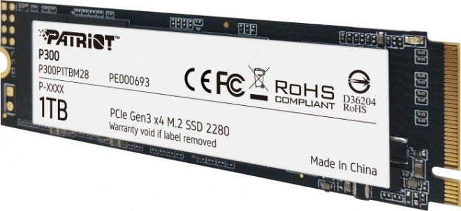 Interne SSD-schijf Patriot P300 1TB