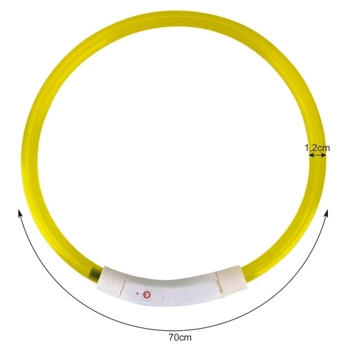 LED-verlichte halsband voor honden en katten