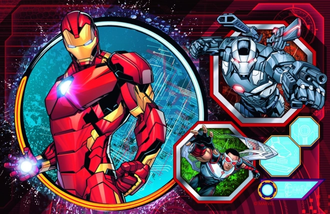 Minipuzzel Avengers 54 stukjes