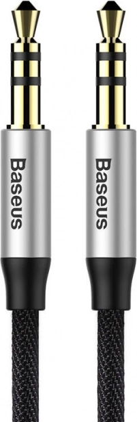 Baseus audiokabel 3,5 mm jack – gevlochten, vergulde connectors, 1,5 m