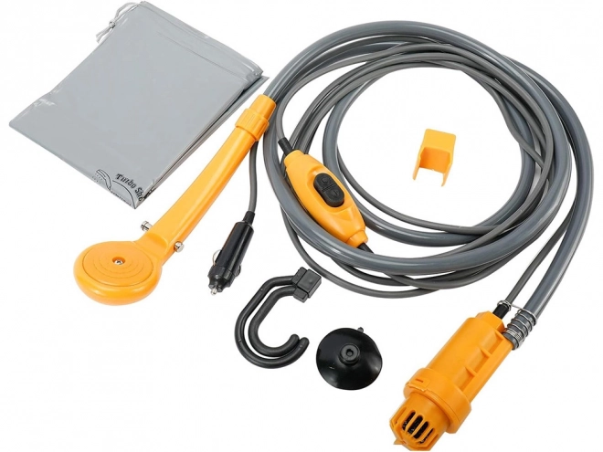 Draagbare kampeerdouche 12V