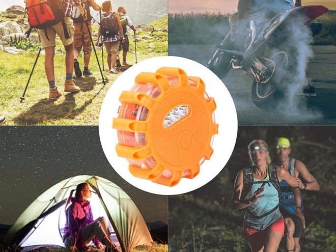 Sterk Waarschuwingslicht met 360° LED en Magneet