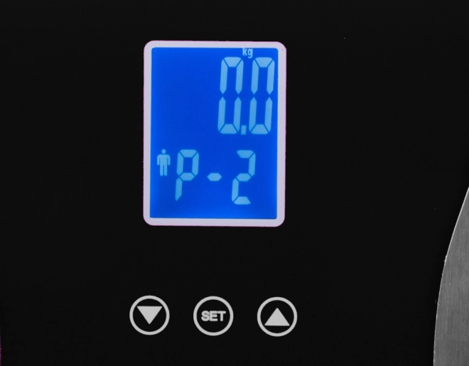 Analytische 180kg glazen badkamerweegschaal met LCD-display