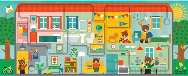 Kleurrijk huisje vol verhalen