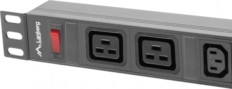 Compacte 1U PDU voor 19" kasten