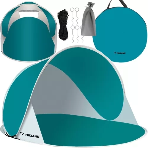 Zelfopzettend strandtentje 190 × 120 × 86 cm TRIZAND