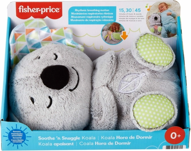 Fisher-Price kalmerende pluche koala met ademhalingseffect